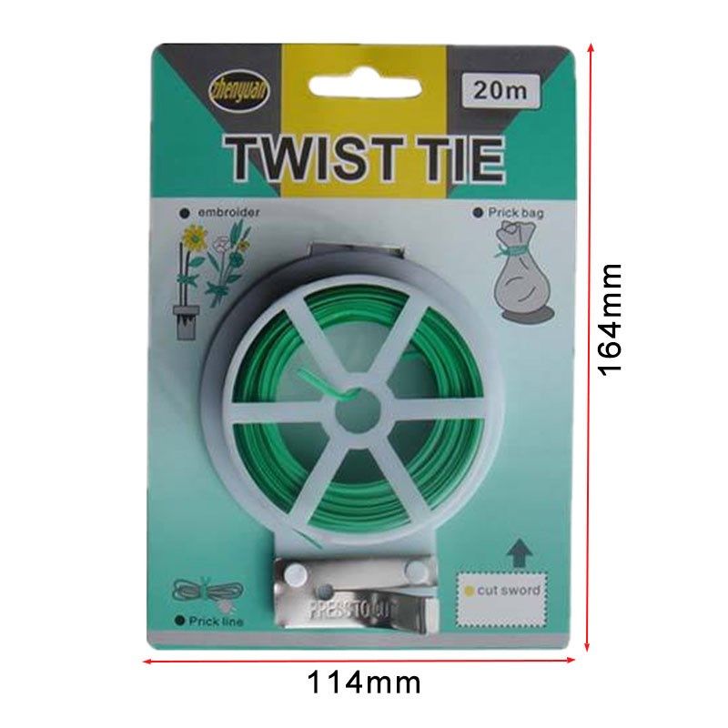 DIY Gardening Zip Tie Horticulture Binding Wire 20m30m50m100