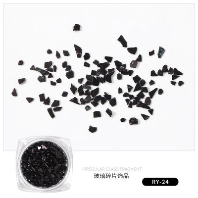 Nail Art Decoration Japanese Irregular Glass Flakes DIY Flat