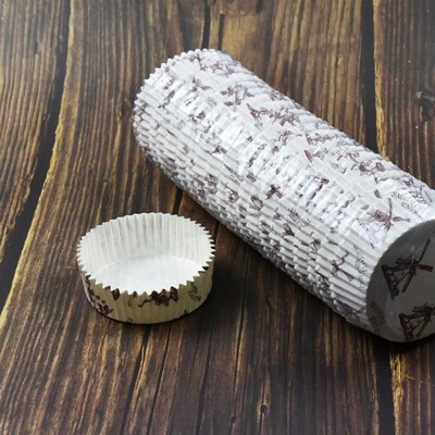 Disposable Cake Paper Cups HighTemperature Resistant Liners