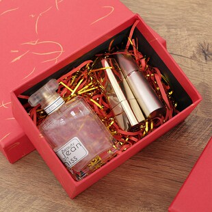 Wedding Gift Raffia Thick Paper Silk Mixed Gold Thread Glitt