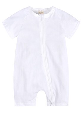 Summer Cotton Baby Bodysuit Thin Ins Newborn PajamasBaby Sum
