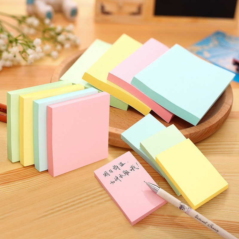 Square Sticky Notes 7676 Memo Pad Mediumsized Plain Office S