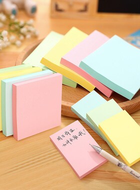 Square Sticky Notes 7676 Memo Pad Mediumsized Plain Office S