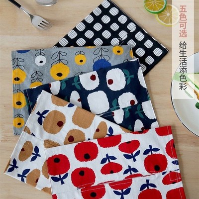 Fabric Tissue Box Japanese Print for Living Room CarJapanese