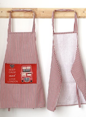Fashion Apron Nail Art Workwear Cute Cooking Uniform for Adu