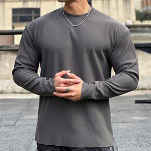 Neck Mens Casual Fall Streetwear Round Sport Oversize Winter