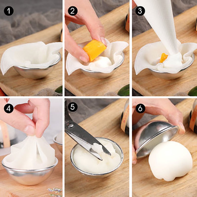 DIY Tool for Snow Mold Jelly pudding mousse cake semicircle