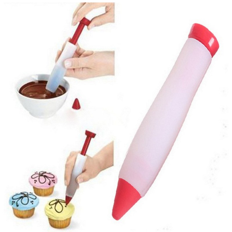 Baking Tools Silicone Chocolate Writing Icing Pen Cake Writi