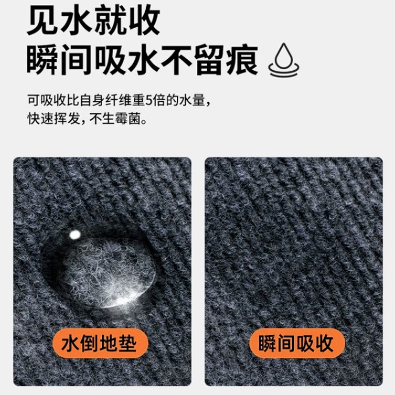 Grey Carpet Durable for OfficeHome Full Room Coverage Soundp