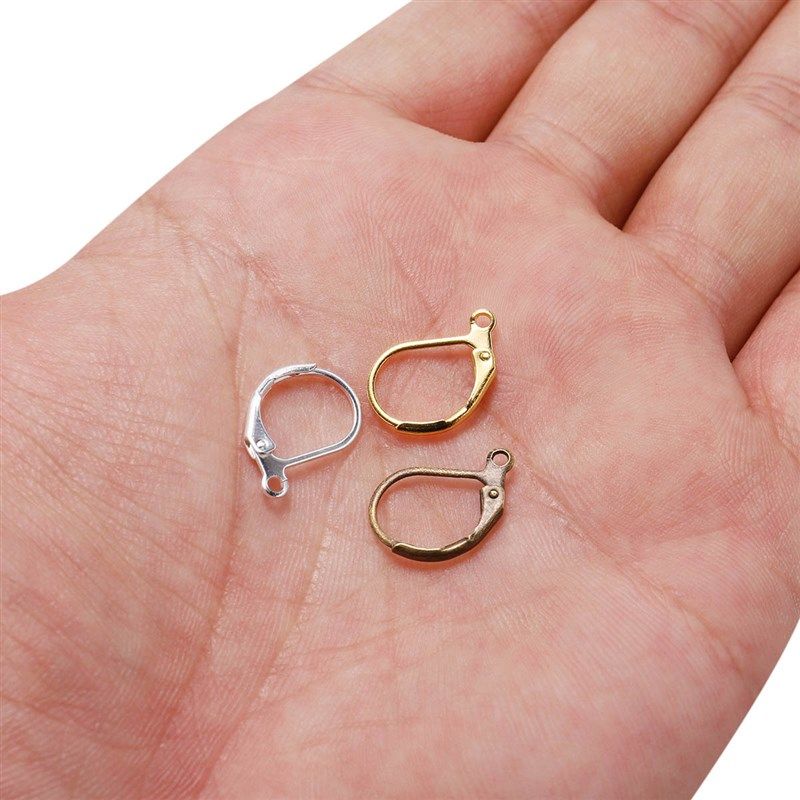 Spring French Ear Hooks Ear Cuffs Ear Clasps DIY Earring Acc