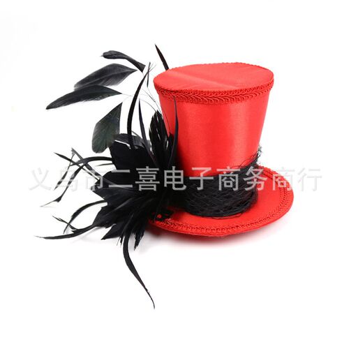 Halloween Party Fascinator HighQuality Party Hat Magic Hat f