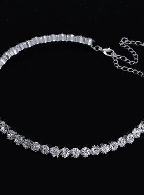 European Fashion Bridal Accessories Full of Diamonds Elegant