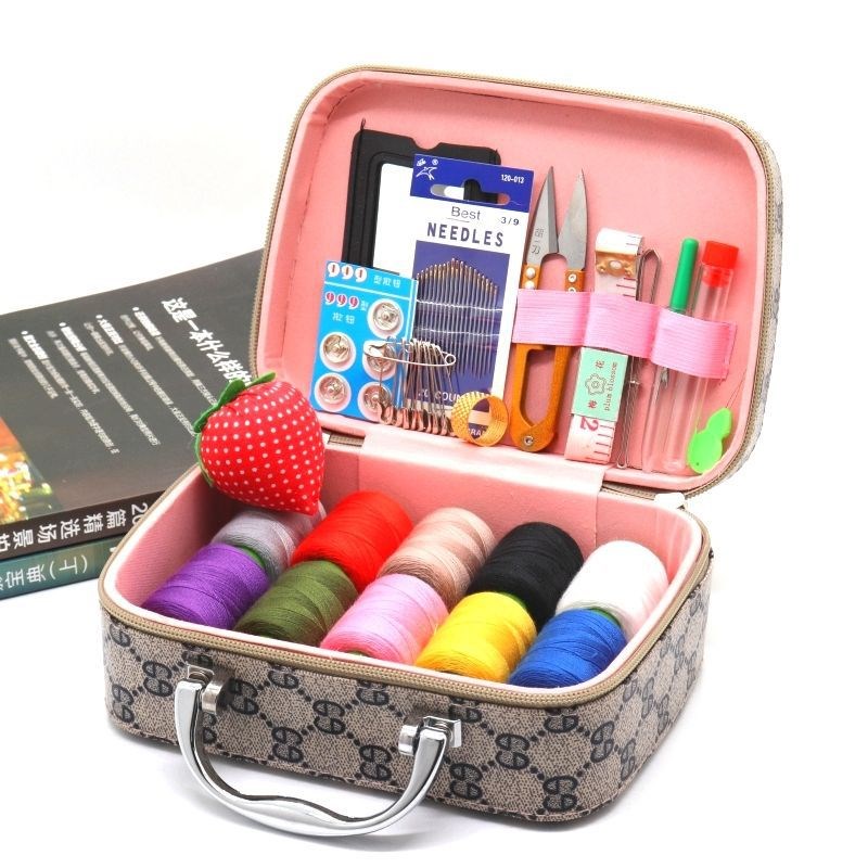 Premium Household Sewing Kit Portable Handheld Toolbox for N