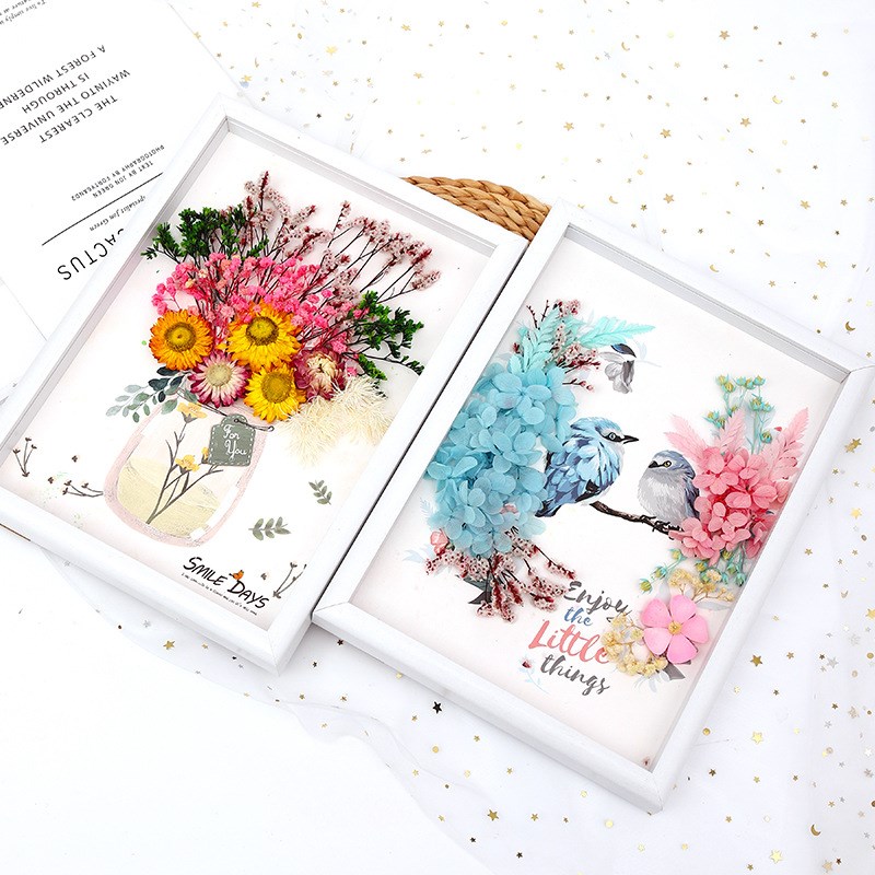 Teachers Day 3D Dry Flower Frame DIY A4Teachers Day 3D Dry F