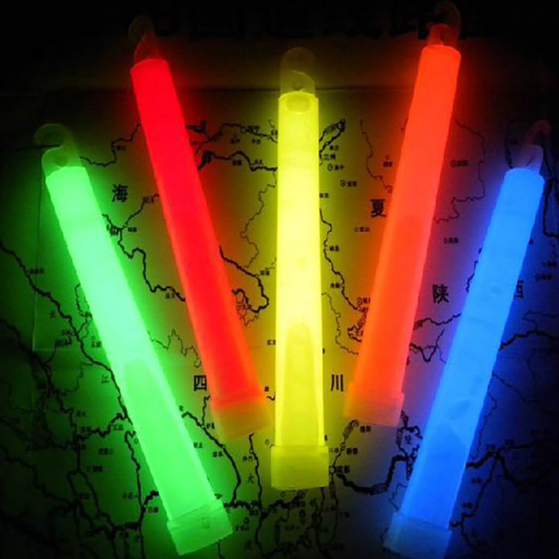 6inch Hooked Glow Stick Outdoor Camping Emergency Lighting C