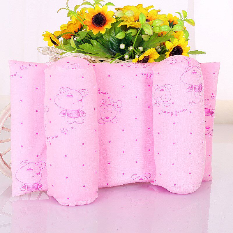 Newborn Baby Pillow Antibias Head Shaping Pillow Cotton Diam