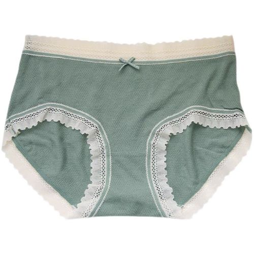 Soft Skinfriendly Lace Ladies Panties Japanese Midwaist Bubb