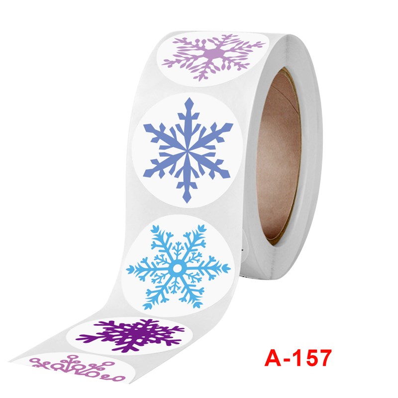Rolled Stickers Halloween Christmas Holiday Decor Gift Serie