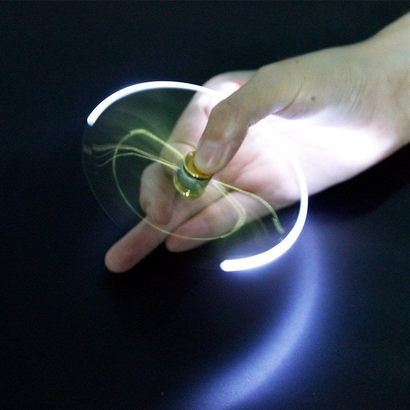 Multifunctional Rotating Gyro with Light Glow Stress Relief