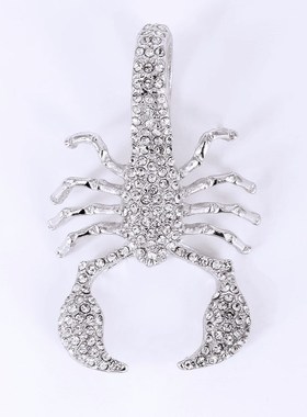 Original Hip Hop Scorpion Diamond Cuban Chain Pendant Popula