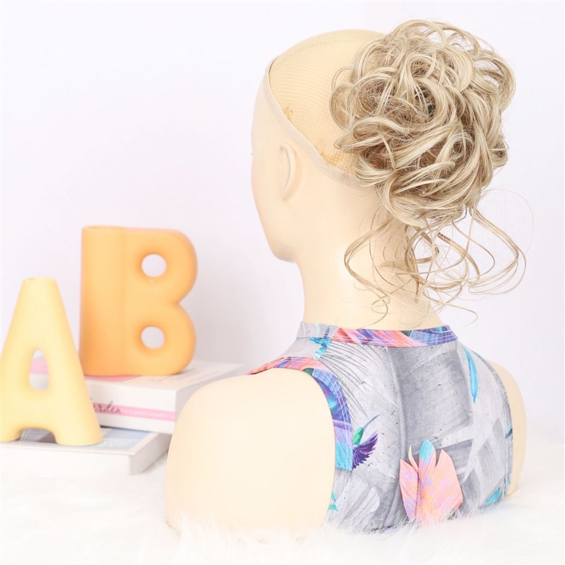 Hair Hoop for Bun Fashion Lazy Dragon Beard Hair Hoop Heavy