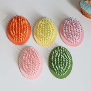 Mini Cute Comb for Kids Girls Home Travel Massage Airbag Com
