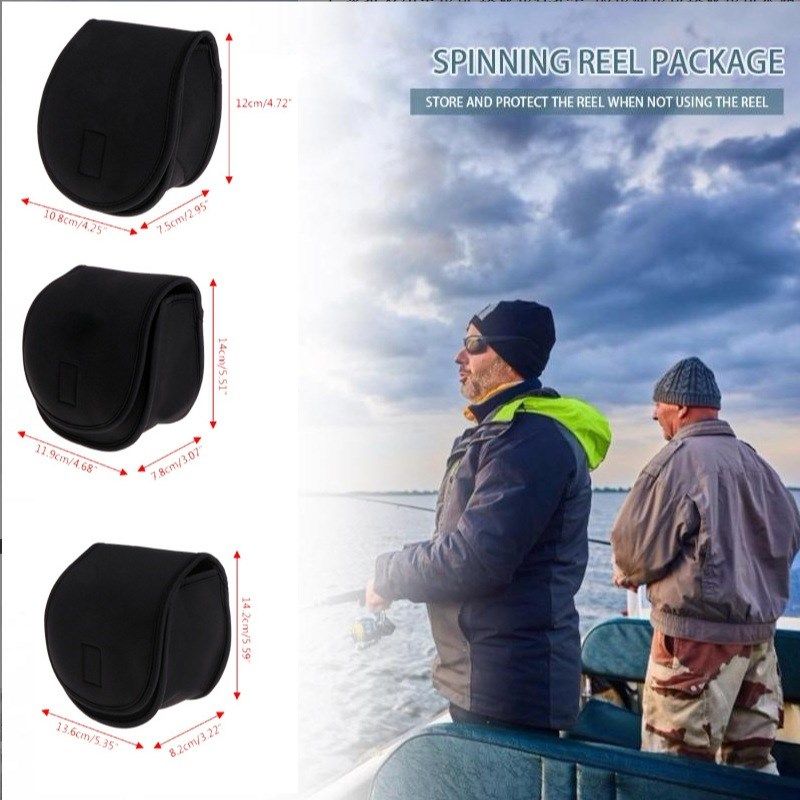 Spinning Wheel Bag Lure Wheel Protective Cover Drum Wheel Fi