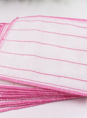 5Layer 2828 Wood Fiber Dishcloth Kitchen Quilted Cloth Multi