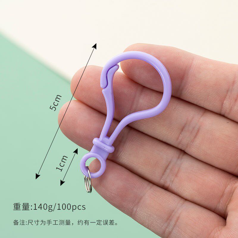 DIY Jewelry findings acrylic bulb clasps colorful plastic lo