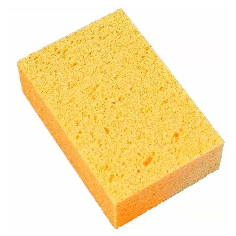 Thickened Pulp Cotton Epoxy Colored Sand Sponge Tile Cleanin
