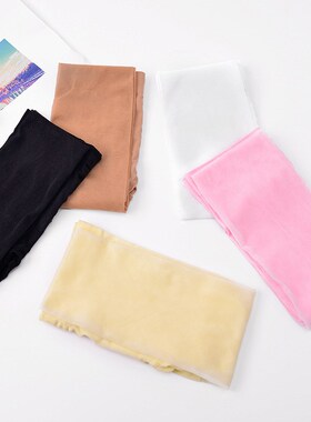 Summer Kids Dance Socks Girls Ultrathin Silk Socks White Tig