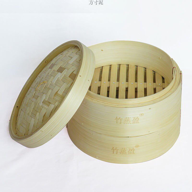 Bamboo Steamer Deep Thick Easy to CleanDeep Bamboo Steamer T