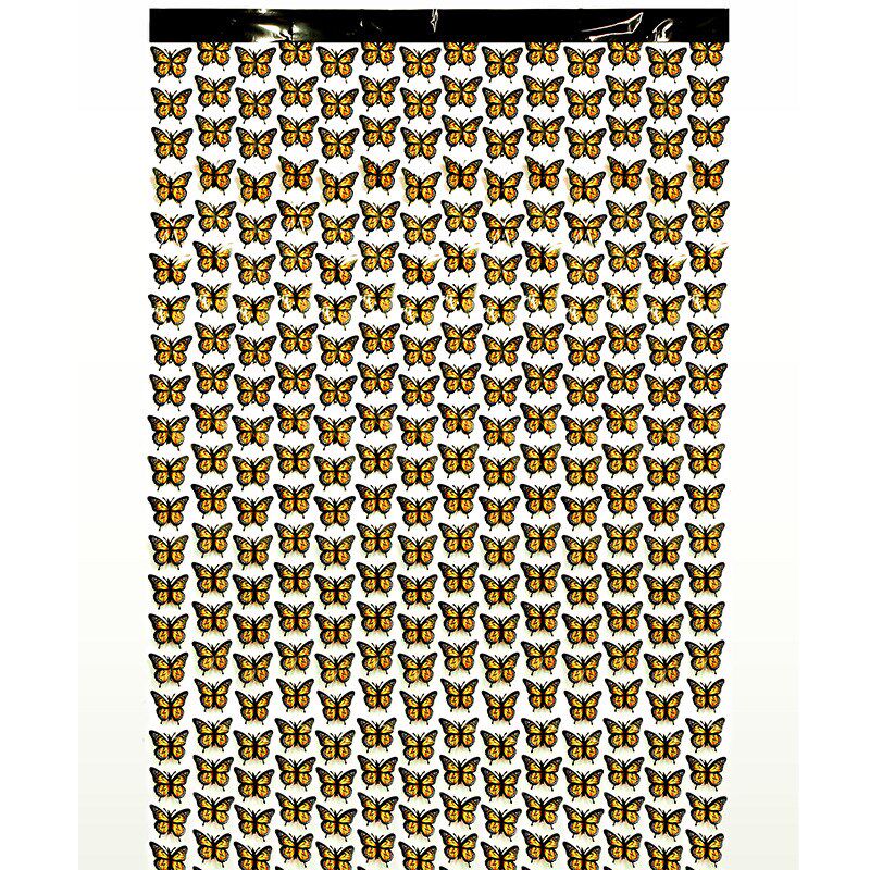 12M Butterfly Aluminum Film Rain Curtain Wedding Birthday Pa
