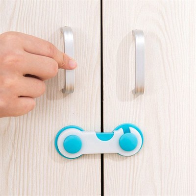 Multifunctional Baby Safety Lock Simple AntiPinch Drawer Cab