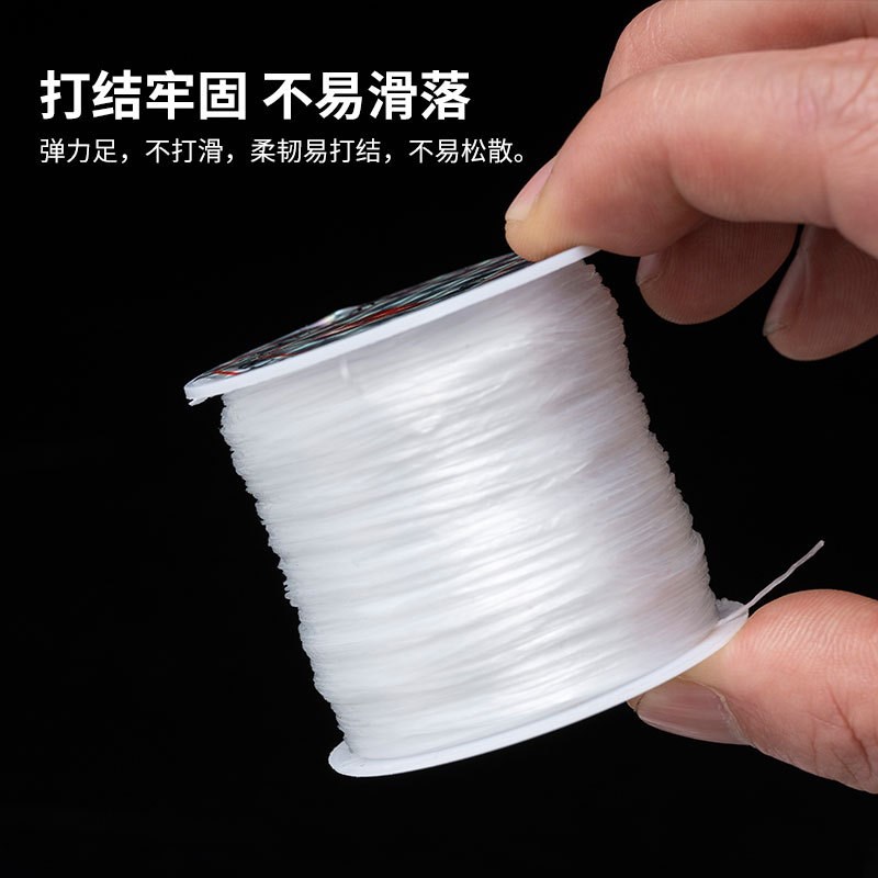 DIY Beaded Bracelet Flat Crystal Elastic Cord 08MM Elastic S