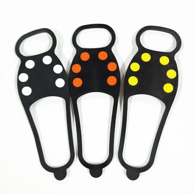 TPE 6Spike Ice Claws Outdoor AntiSlip SnowIce Road Shoe Cove