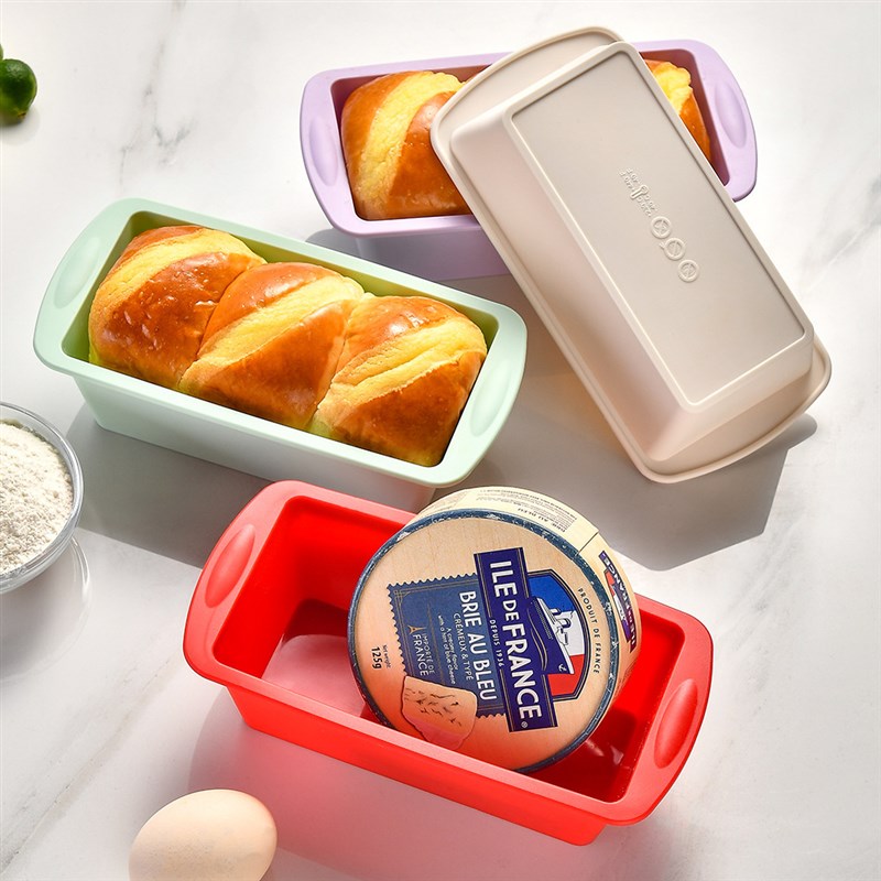 Silicone Rectangular Toast Mold NonStick Cake Mold Bread Mol