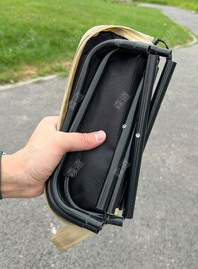 Portable Folding Chair for Fishing Camping Queuing on Train
