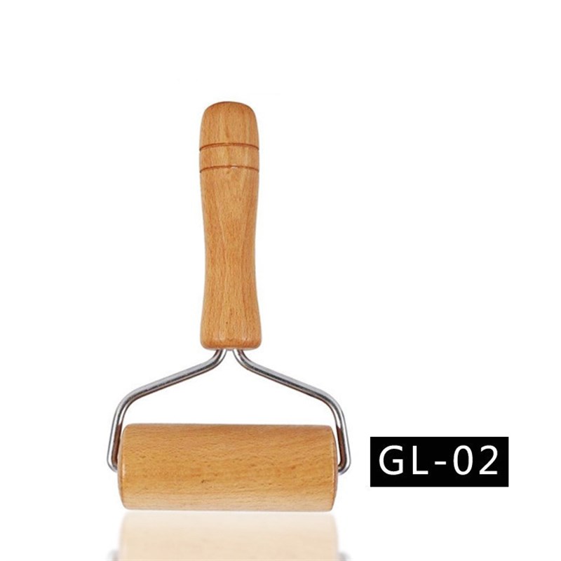 Doublehead Wood Rolling Pin Kitchen Baking Tool Roller for P