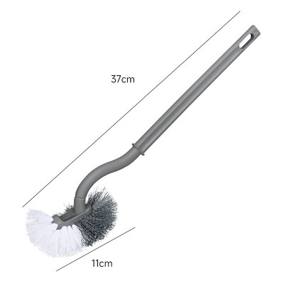 Bendable Longhandled Toilet Brush 2025 for Bathroom Soft Bri