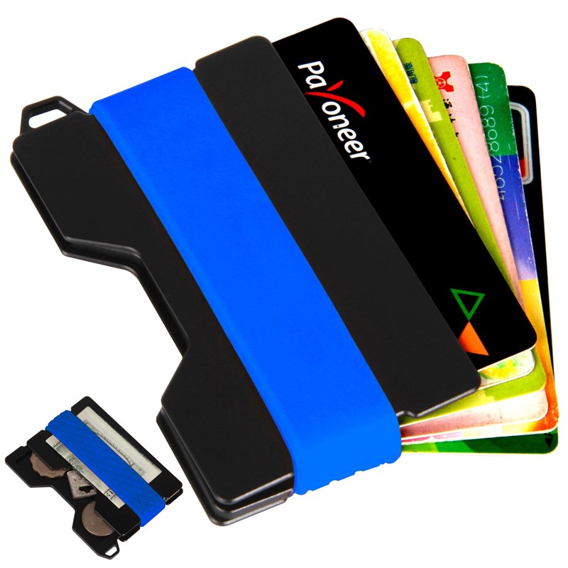 Metal Card Holder Aluminum Alloy RFID Card Sleeve AntiSteali