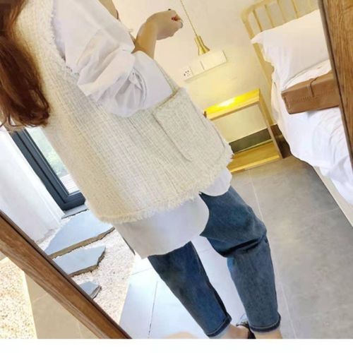 French Vest Jacket Women Autumn Winter 2025 Fashionable Vers