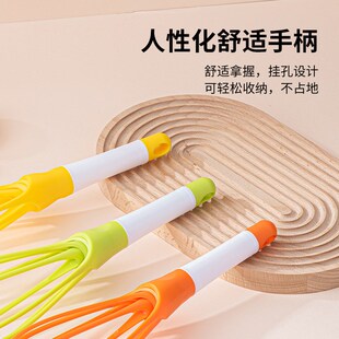 Egg Beater Manual Mixer for Home Baking PP Tool for Whipping