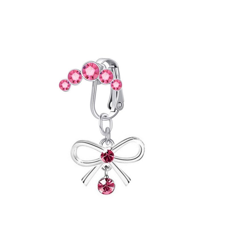 Western Takeout Belly Ring 5Diamond No Piercing Belly Button