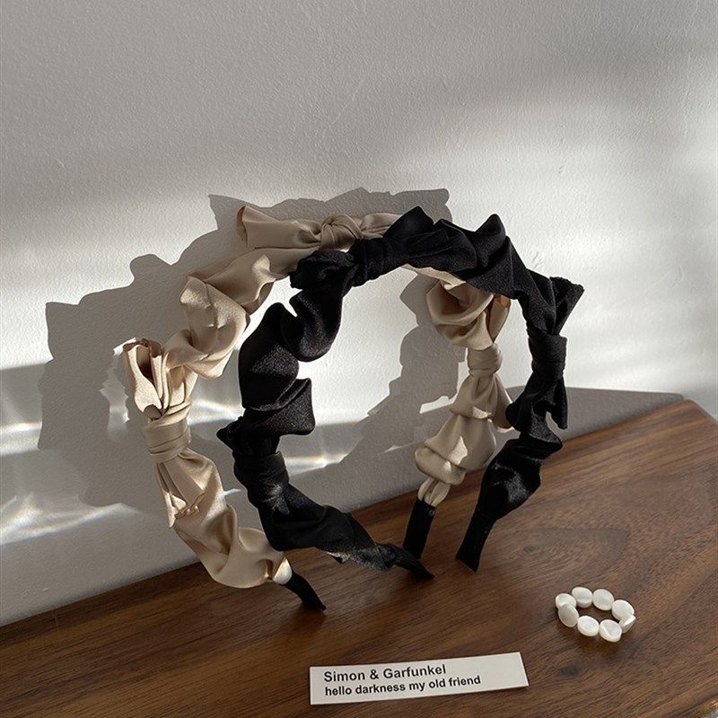 Retro French Sweet Knot Versatile Headband Spring Gentle Tem