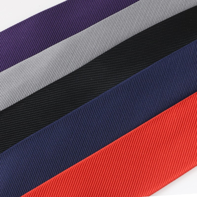 Zipper Tie for Men Lazy Polyester Jacquard Formal Day Plain