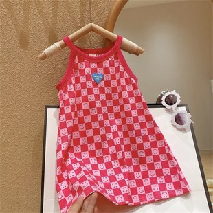 Summer Dress for Girls 6511 Kids Fashionable Strapless Dress