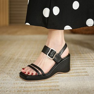 Commuting Fashion Wedge Sandals Espadrill Summer Womens 2025