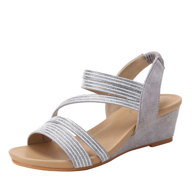 Wedge Sandals Women Soft Bottom Bohemian Roman Shoes Waterpr