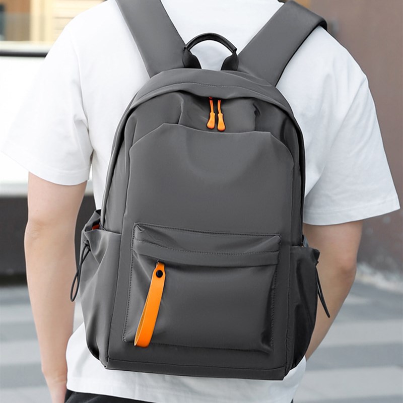 Mens Casual Backpack Simple Fashion Lightweight Waterproof f